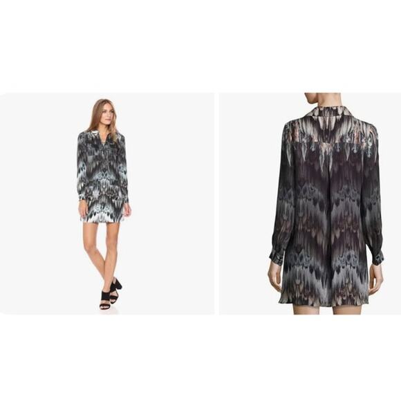 Haute Hippie She Too Will Rise Lace Up Dress Size 2 NWT - Picture 3 of 15